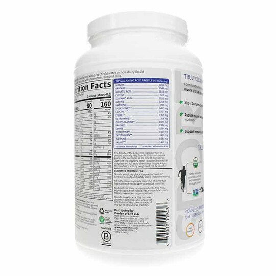 Organic Plant-Based Protein, GOLS